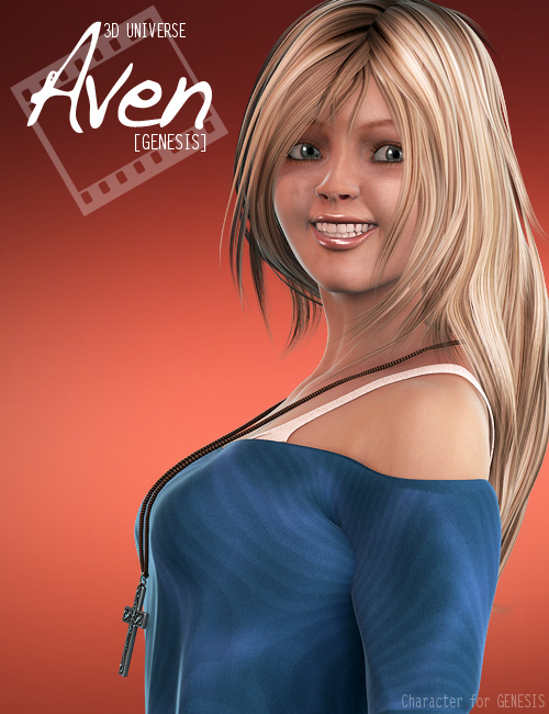 Aven for Genesis (Character) by: 3D Universe, 3D Models by Daz 3D