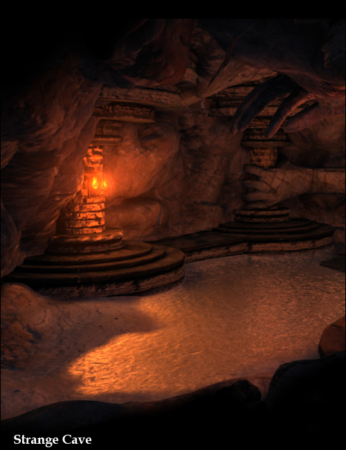 Strange Cave by: SoulessEmpathy, 3D Models by Daz 3D