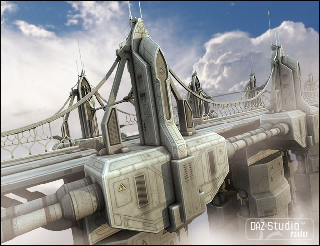 GIS Skyway by: Jack Tomalin, 3D Models by Daz 3D