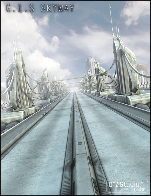 GIS Skyway by: Jack Tomalin, 3D Models by Daz 3D