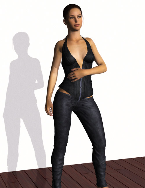 Poised Poses for Genesis Basic Female by: Khory, 3D Models by Daz 3D