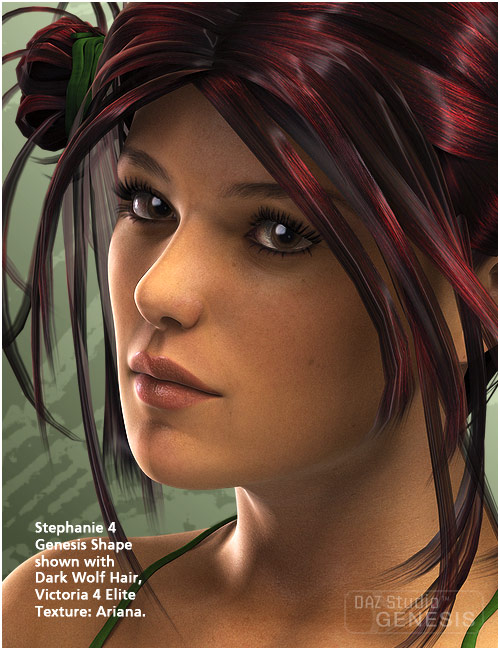 Stephanie 4 for Genesis Stephanie 4 for Genesis by: , 3D Models by Daz 3D