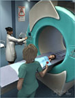 MRI Machine by: Valandar, 3D Models by Daz 3D