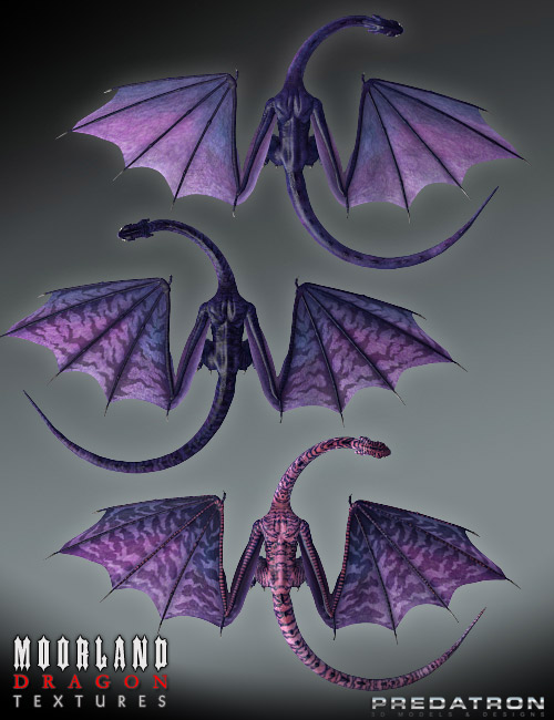 Moorland Dragon Textures by: Predatron, 3D Models by Daz 3D