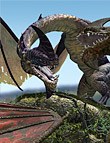 Moorland Dragon Textures by: Predatron, 3D Models by Daz 3D