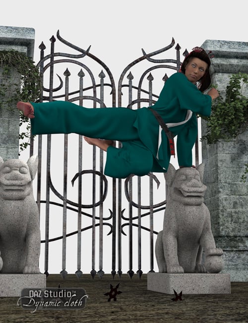Dynamic Martial Arts Gi Bundle Daz 3D