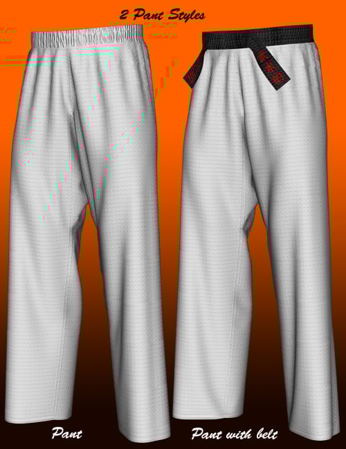 Dynamic Martial Arts Gi Bundle Daz 3D