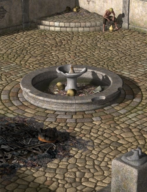 Thieves' Court: Plaza Thieves' Court: Plaza by: blondie9999, 3D Models by Daz 3D