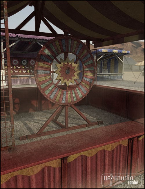 Carnival Midway Interiors by: Jack Tomalin, 3D Models by Daz 3D