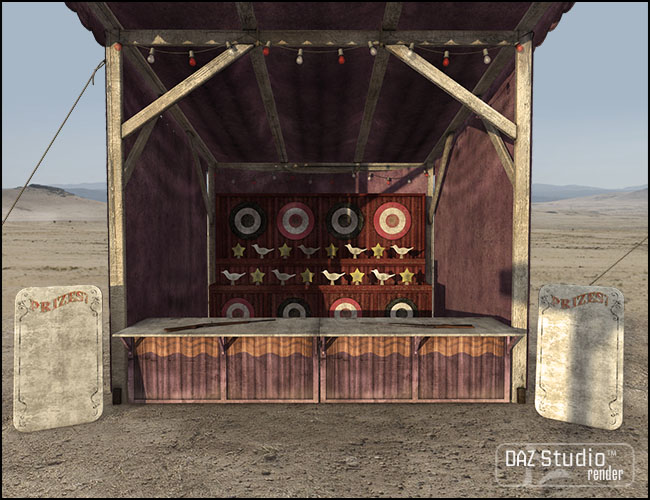 Carnival Midway Interiors by: Jack Tomalin, 3D Models by Daz 3D