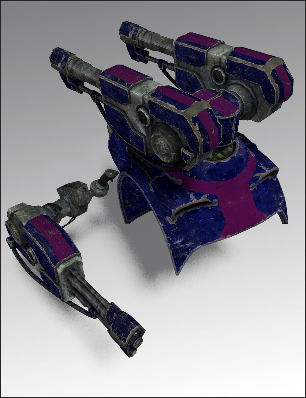 Heavy Guns for The Syklus Heavy Guns for The Syklus by: Orestes Graphics, 3D Models by Daz 3D
