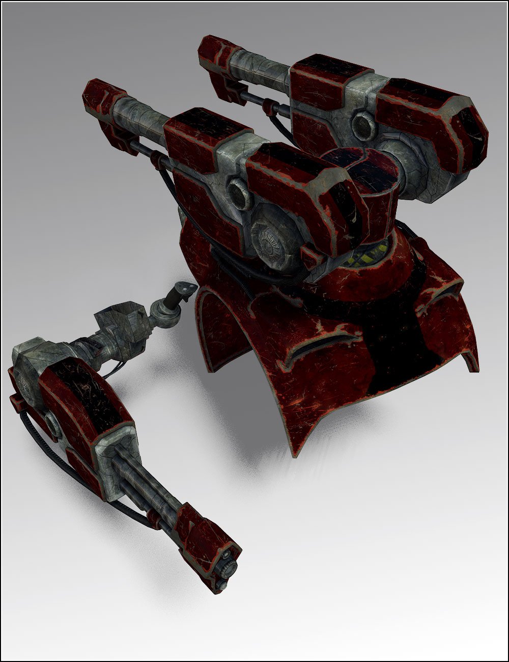 Heavy Guns for The Syklus Heavy Guns for The Syklus by: Orestes Graphics, 3D Models by Daz 3D