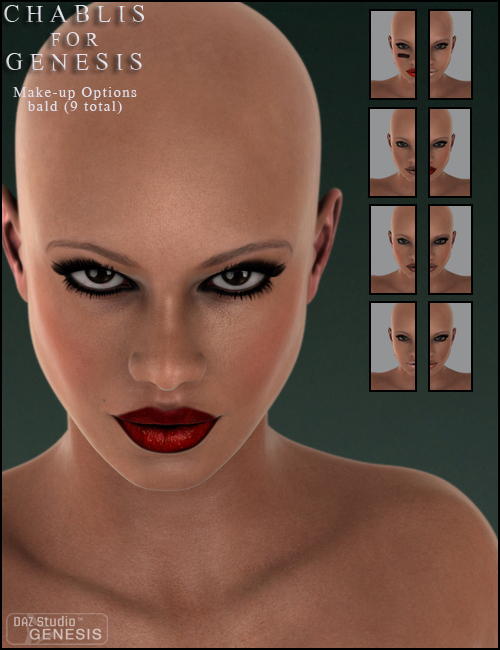 Chablis for Genesis/V4 by: Morris, 3D Models by Daz 3D