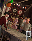 Carnival Midway and Interior Poses by: Digiport, 3D Models by Daz 3D