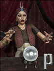 Soothsayer for Fortune Teller 1930 by: Sarsa, 3D Models by Daz 3D