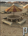 Carnival Picnic Tables by: Jack Tomalin, 3D Models by Daz 3D