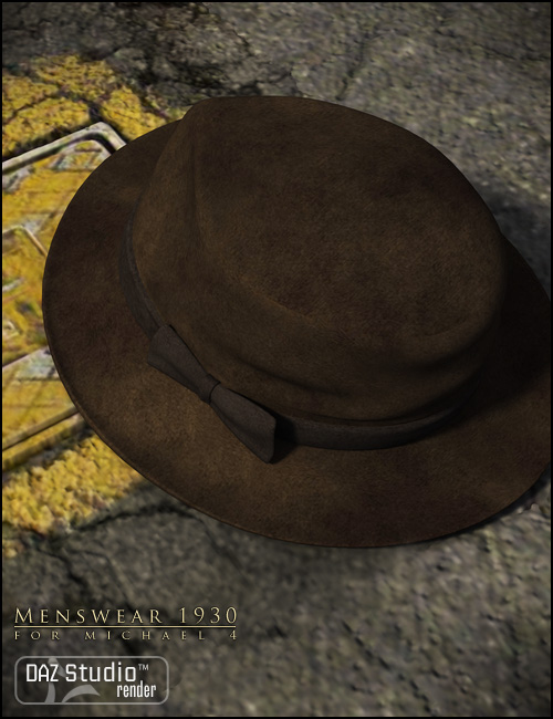 Menswear 1930 for M4 | Daz 3D