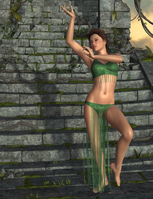 Dynamic Dancer for V4 Dynamic Dancer for V4 by: KhoryOptiTex, 3D Models by Daz 3D