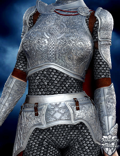 Knights Templar by: Ravnheart, 3D Models by Daz 3D