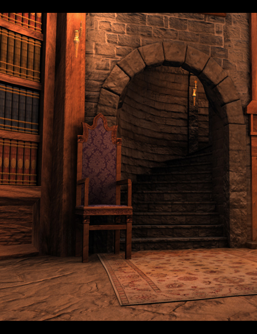 Room of Books by: SoulessEmpathy, 3D Models by Daz 3D