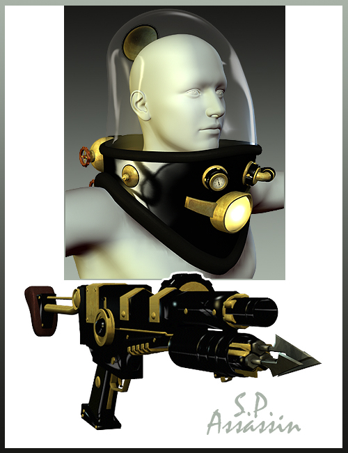 S.P. Assassin by: The AntFarm, 3D Models by Daz 3D