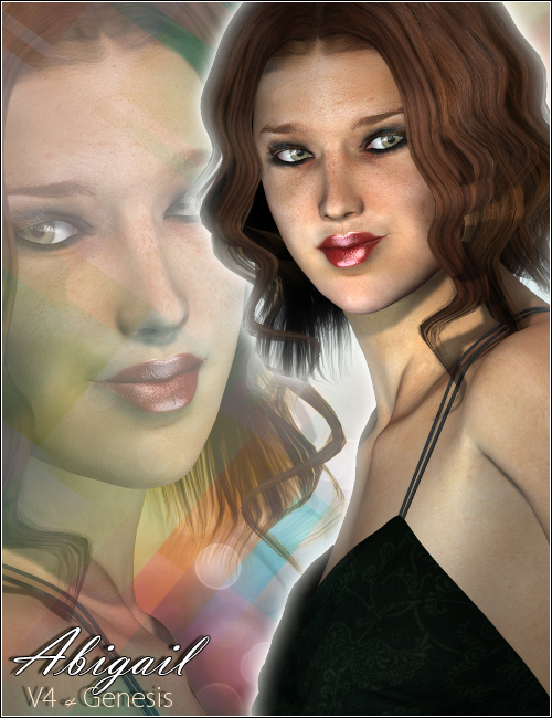 Abigail for V4 and Genesis by: ForbiddenWhispersJSGraphicsMale-M3dia, 3D Models by Daz 3D
