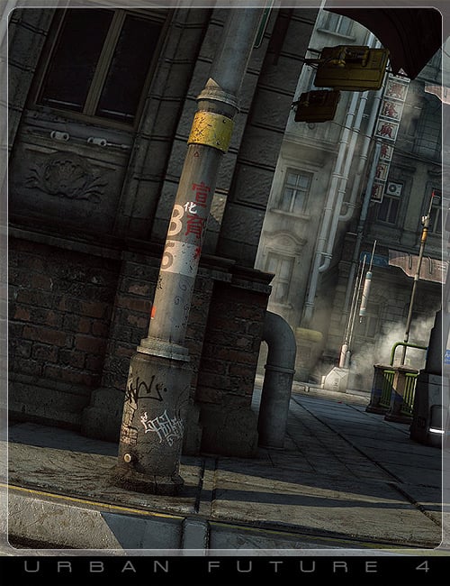Urban Future 4 :Street Level Urban Future 4 :Street Level by: Stonemason, 3D Models by Daz 3D