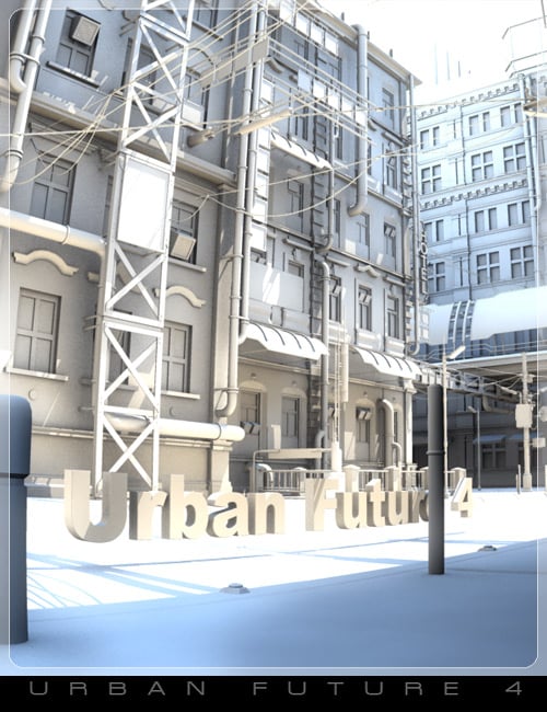 Urban Future 4 :Street Level by: Stonemason, 3D Models by Daz 3D