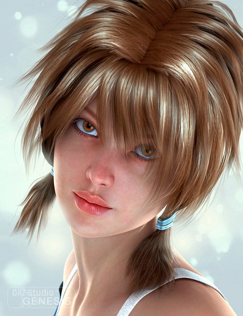 Chelsea Hair by: SWAM, 3D Models by Daz 3D