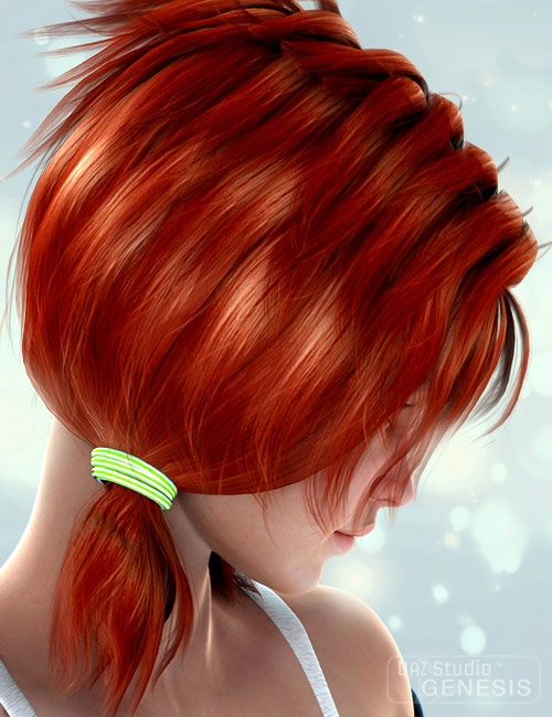 Chelsea Hair by: SWAM, 3D Models by Daz 3D