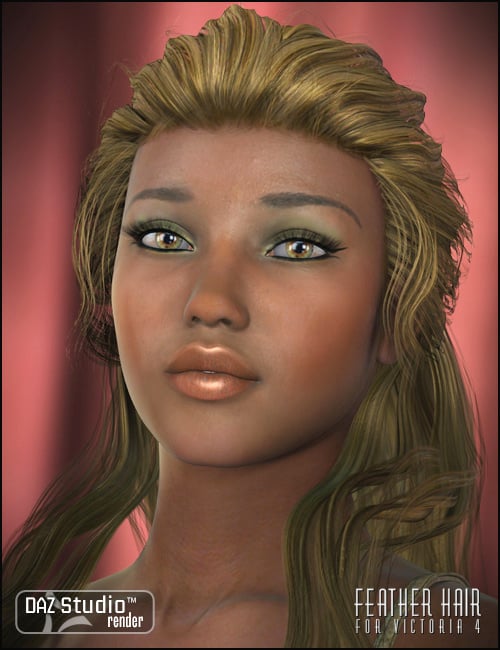 Feather Hair | Daz 3D