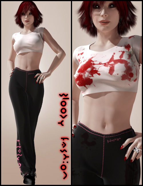 Bloody Fashion by: Nathy Design, 3D Models by Daz 3D
