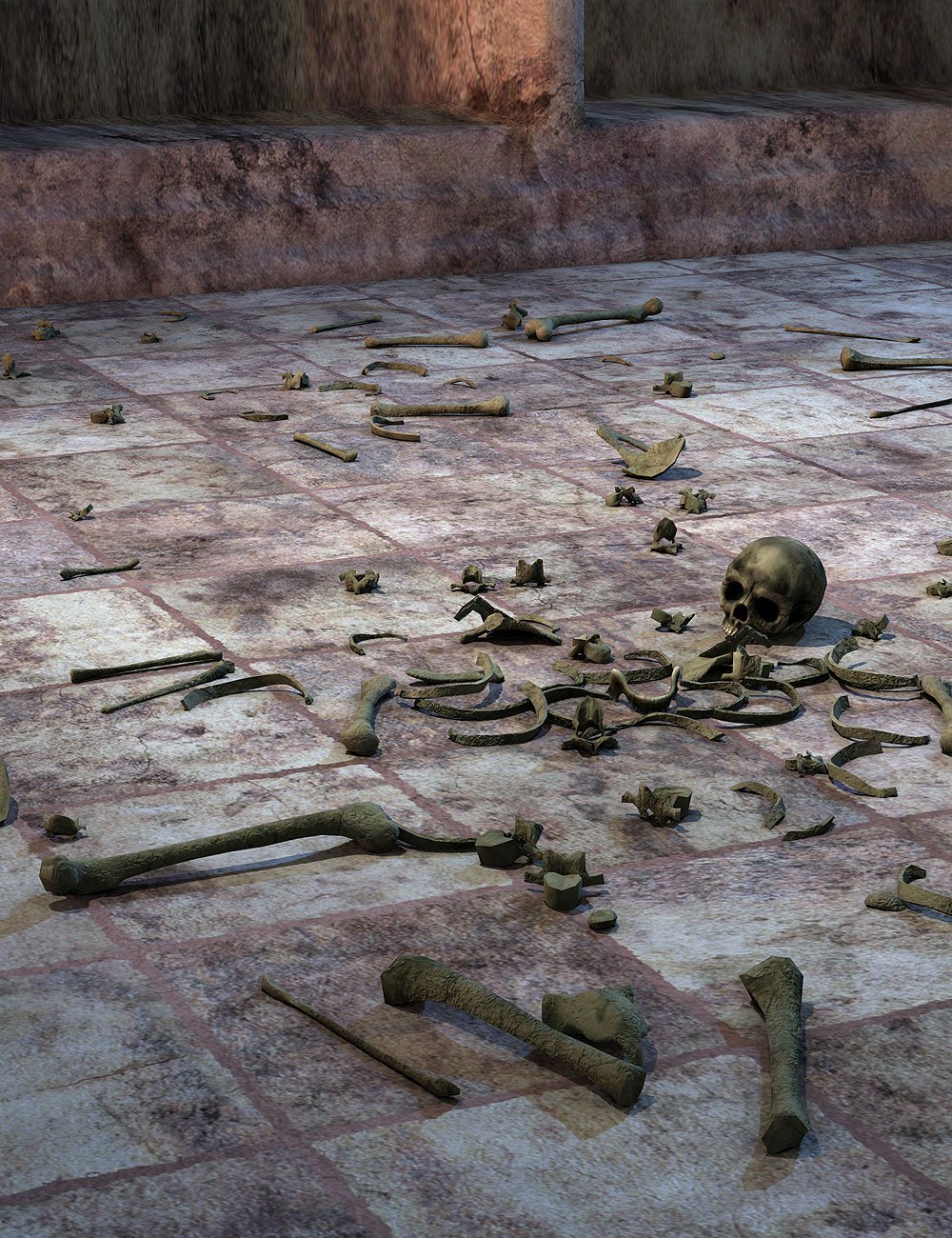More of Them Bones by: Orestes Graphics, 3D Models by Daz 3D