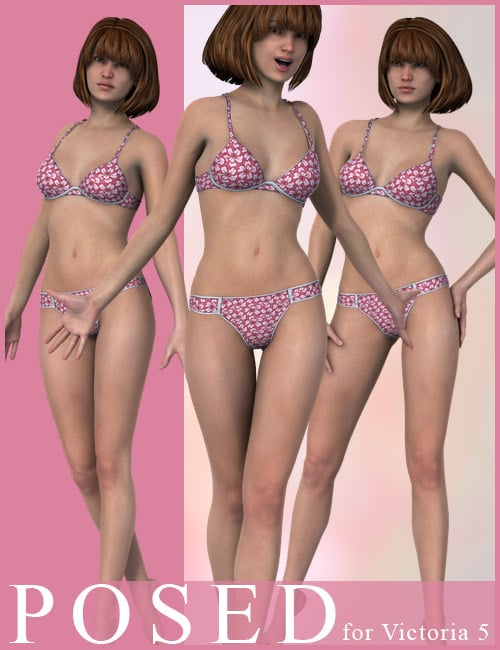 Posed for Victoria 5 Posed for Victoria 5 by: 3DCelebrity, 3D Models by Daz 3D