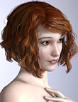 Gia Hair Gia Hair by: AprilYSH, 3D Models by Daz 3D