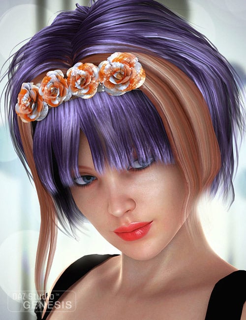 Starla Hair Colors Starla Hair Colors by: SWAM, 3D Models by Daz 3D
