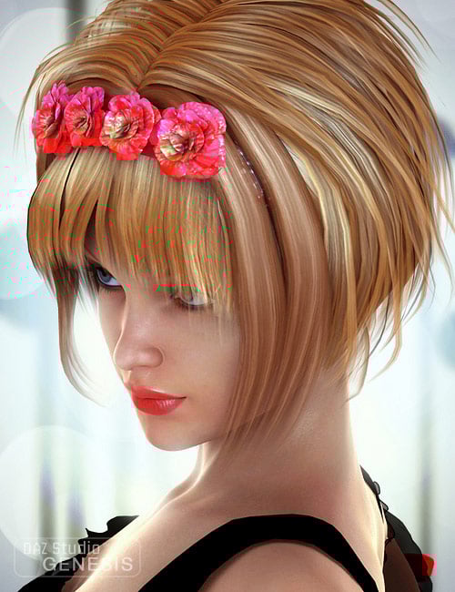 Starla Hair Colors Starla Hair Colors by: SWAM, 3D Models by Daz 3D