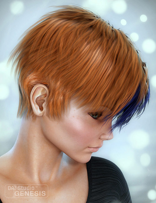 Pyrit Hair Colors by: SWAM, 3D Models by Daz 3D