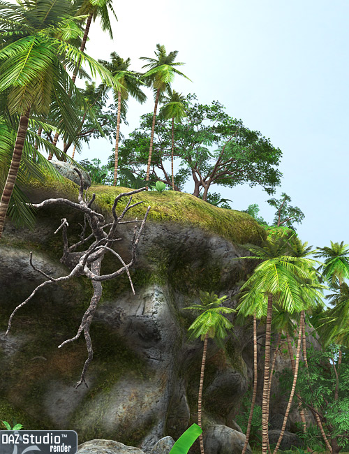 Tropical Plateau Tropical Plateau by: Andrey Pestryakov, 3D Models by Daz 3D