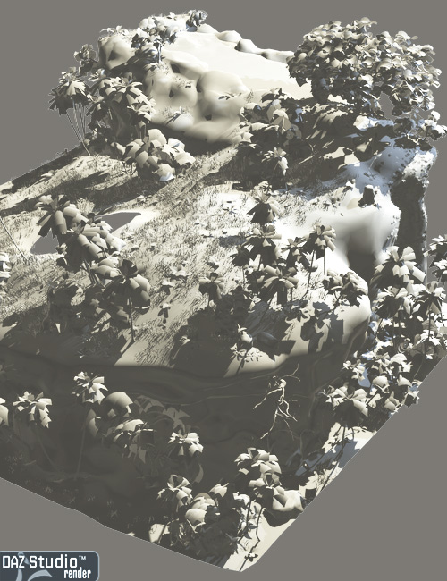 Tropical Plateau by: Andrey Pestryakov, 3D Models by Daz 3D