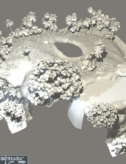 Tropical Plateau by: Andrey Pestryakov, 3D Models by Daz 3D