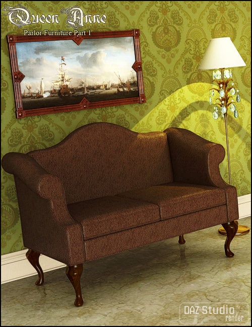 Queen Anne Parlor Furniture Part 1 Queen Anne Parlor Furniture Part 1 by: blondie9999, 3D Models by Daz 3D