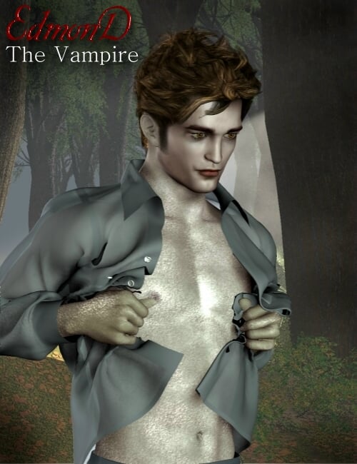 EdmonD Vampire Character by: Neftis3D, 3D Models by Daz 3D