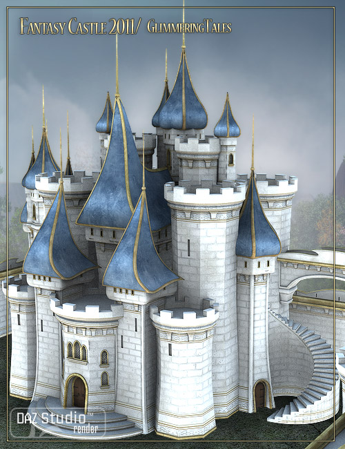 Fantasy Castle 2011 - Glimmering Tales by: LaurieS, 3D Models by Daz 3D