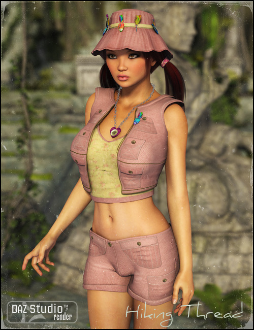 Hiking Threads Hiking Threads by: , 3D Models by Daz 3D
