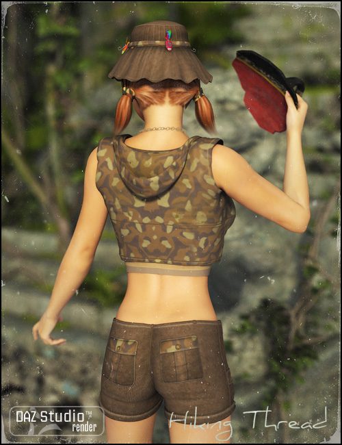 Hiking Threads by: , 3D Models by Daz 3D