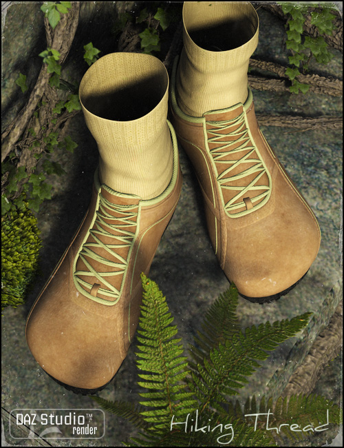 Hiking Threads by: , 3D Models by Daz 3D