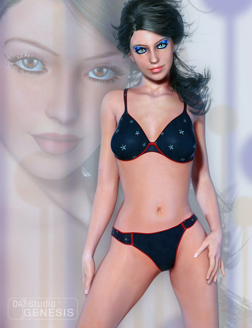 Mindy for V4 and Genesis by: , 3D Models by Daz 3D