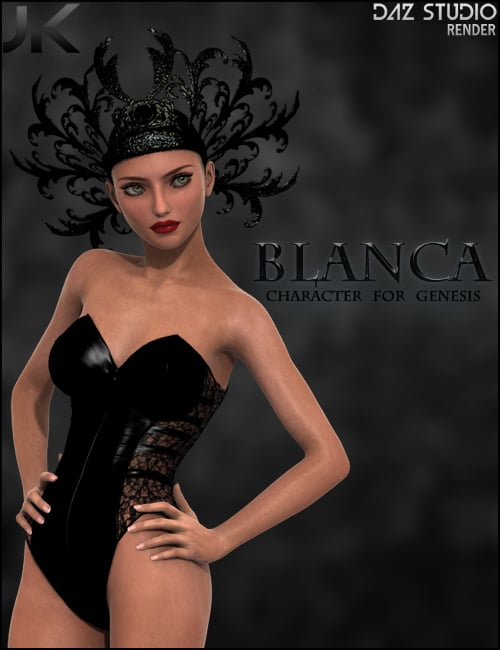 Blanca for Genesis by: Liquid Rust, 3D Models by Daz 3D
