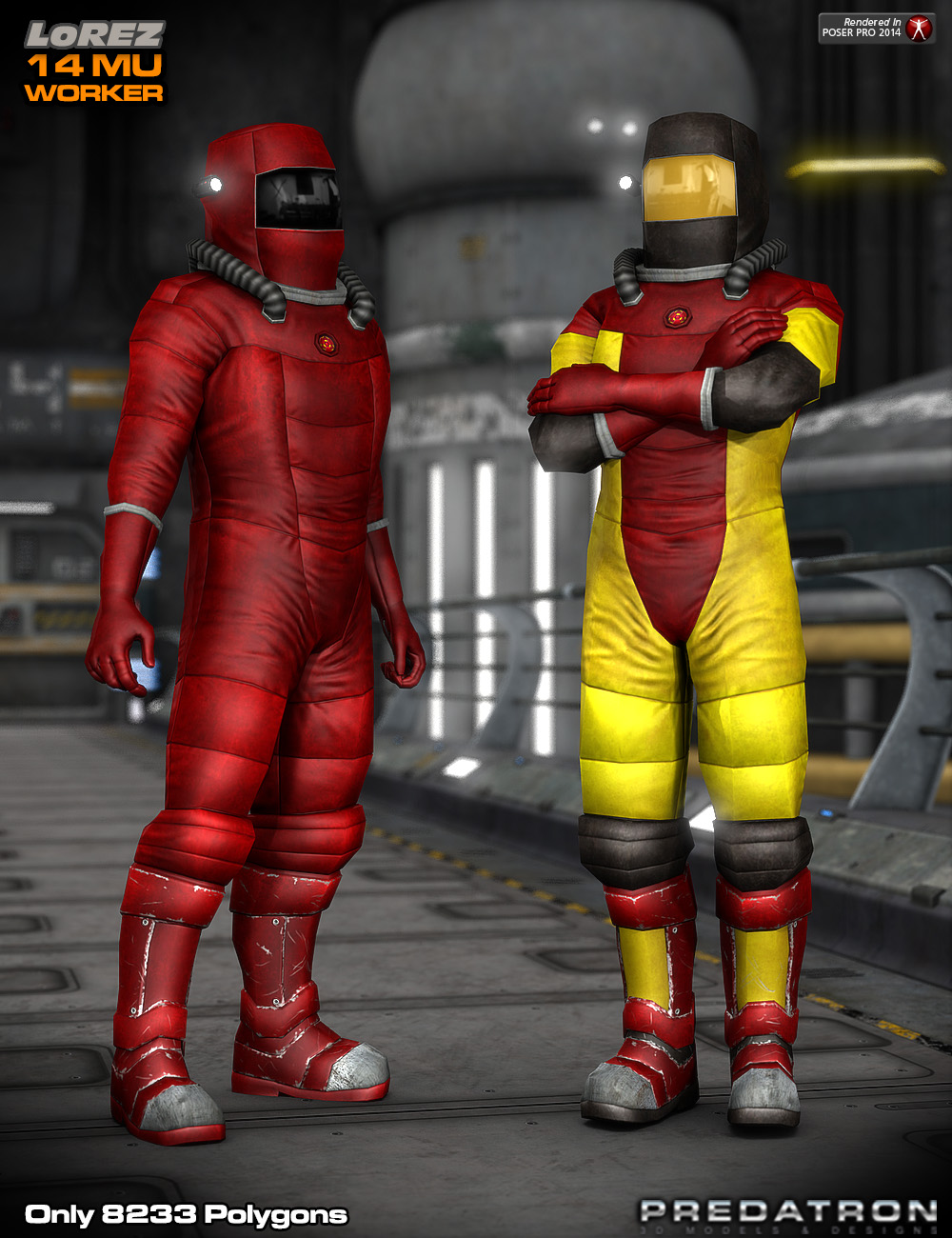 LoREZ 14 MU Worker LoREZ 14 MU Worker by: Predatron, 3D Models by Daz 3D